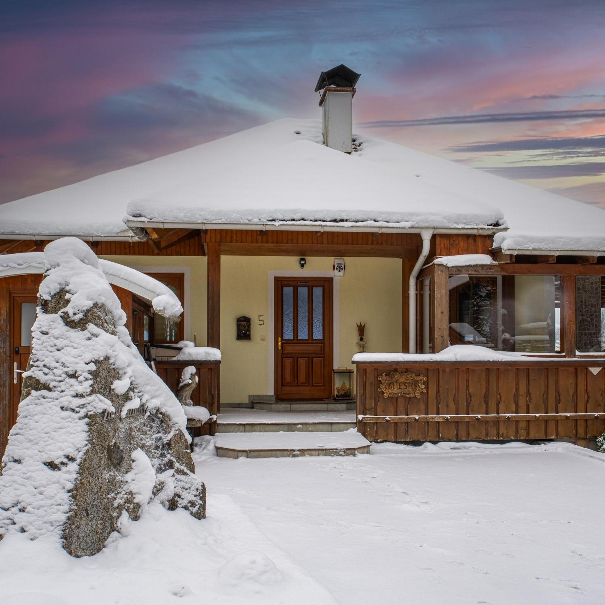 Chalet Zugspitzblick 莱尔莫斯 外观 照片